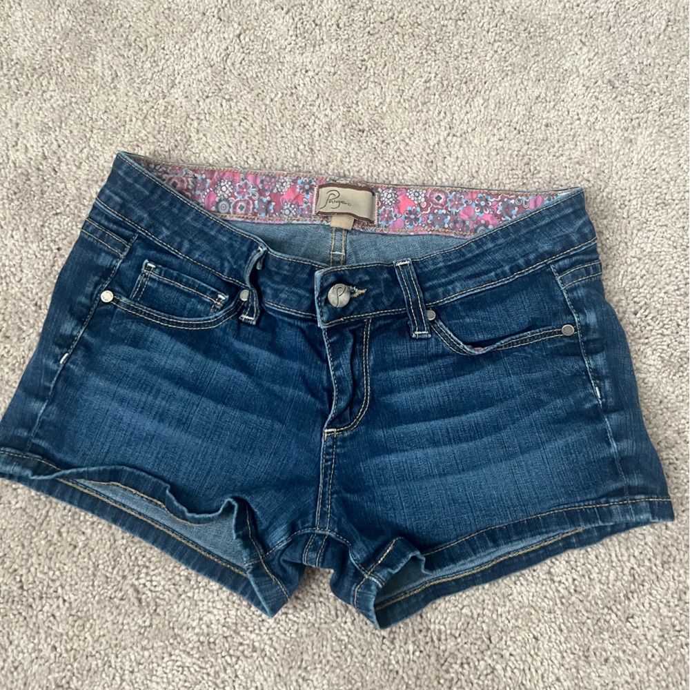 Low-Rise Jean Shorts 26